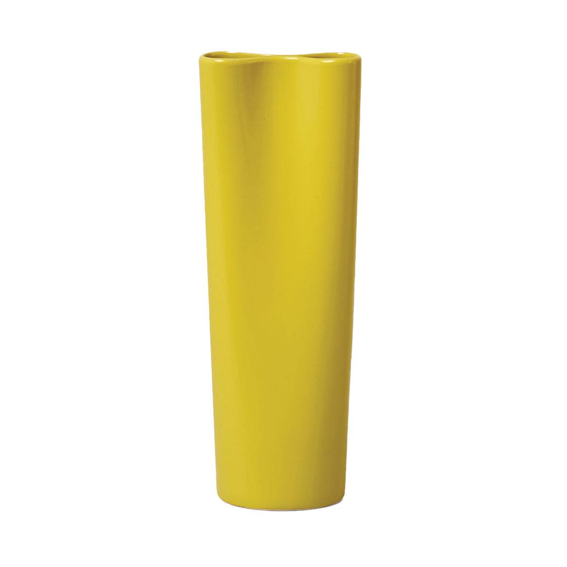 Città Pinch Vase Flyover Yellow S